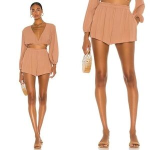 Camila Coelho Hattie Set in Taupe